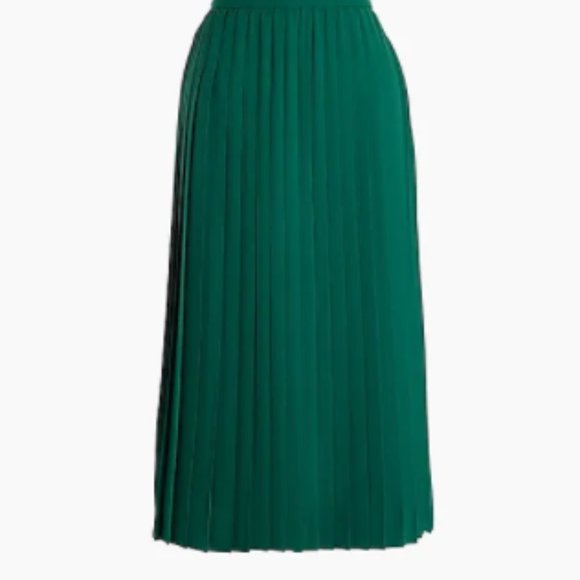 J. Crew Dresses & Skirts - JCREW LONG PLEATED MIDI SKIRT